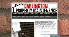 Desktop Screenshot of darlingtonpropertymaintenance.co.uk